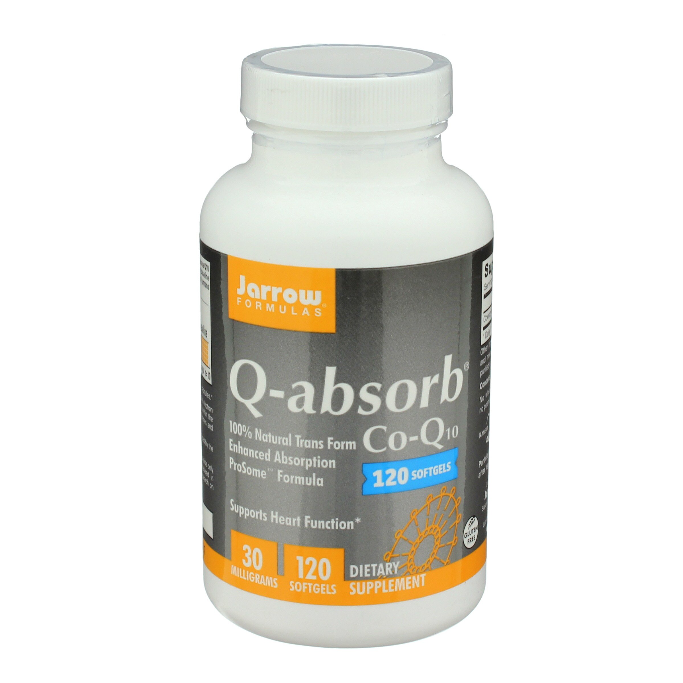 Jarrow Formulas Qabsorb CoQ10 30 mg Softgels Shop Antioxidants at HEB