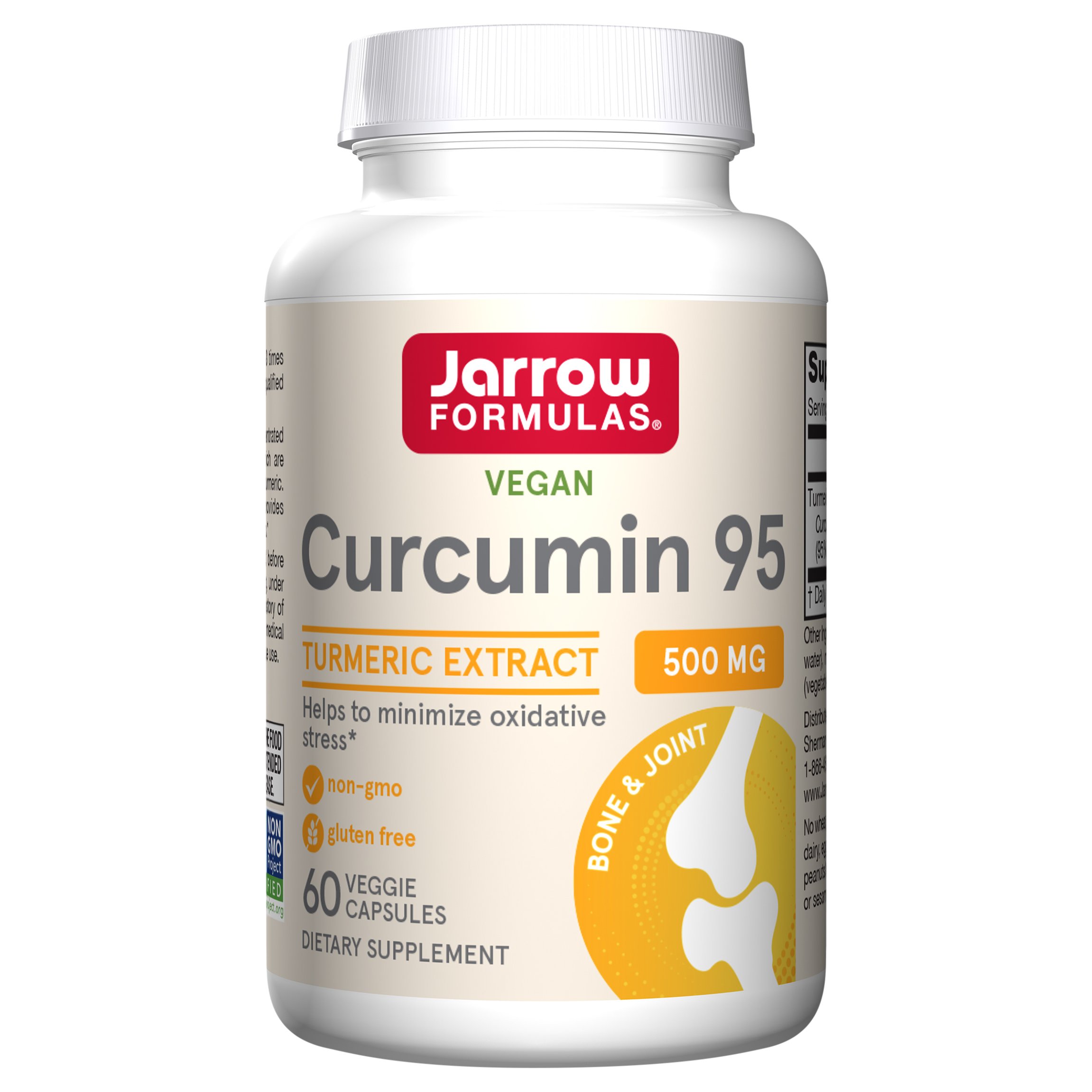 Jarrow Formulas Curcumin 95 Turmeric Capsules 500 mg Shop Herbs
