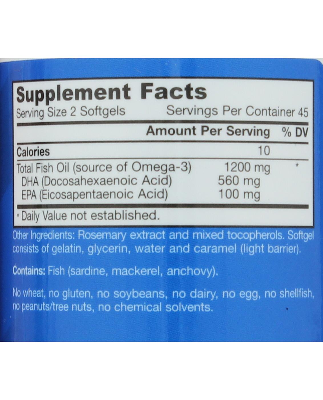 Jarrow Max DHA Softgels; image 3 of 3