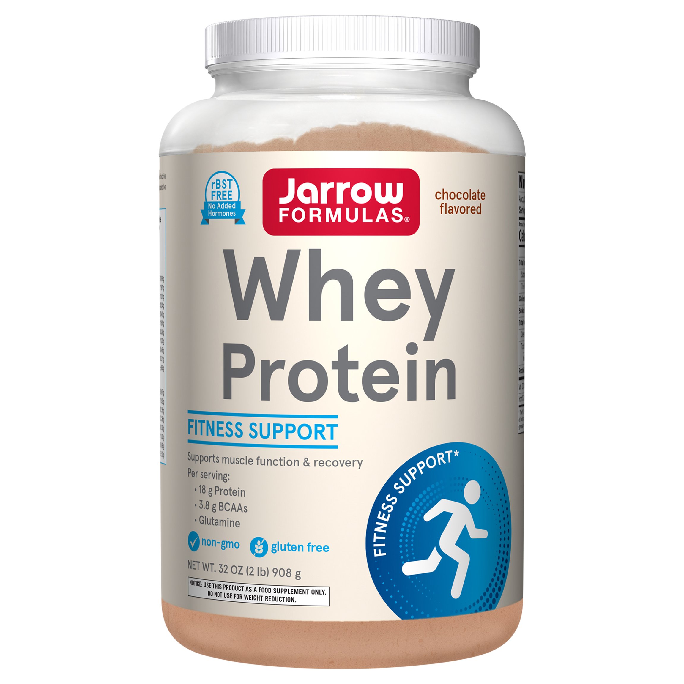 Jarrow Formulas 18g Whey Protein Powder Chocolate Shop Diet