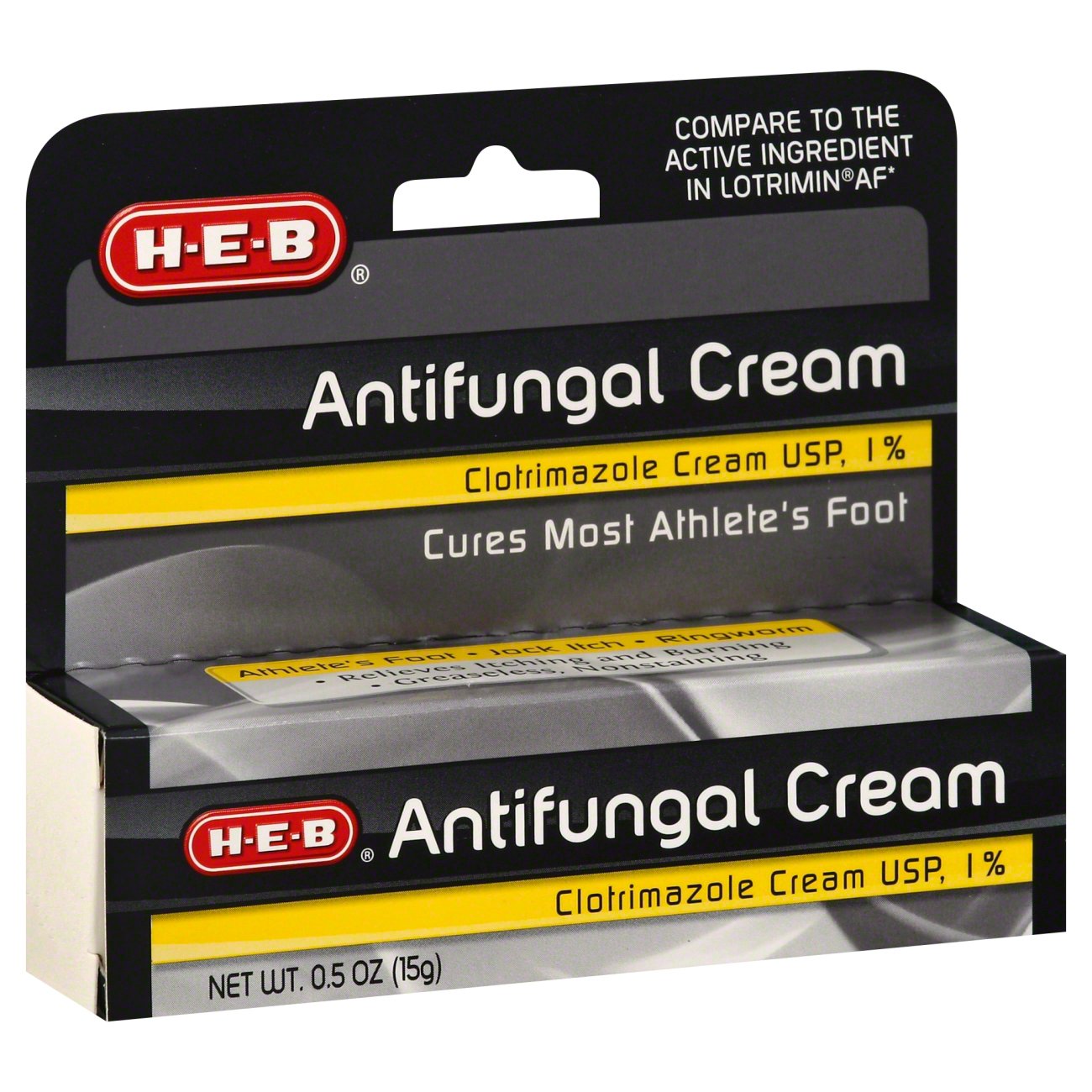 HEB 1 Clotrimazole Antifungal Cream Shop Skin & scalp treatments at HEB