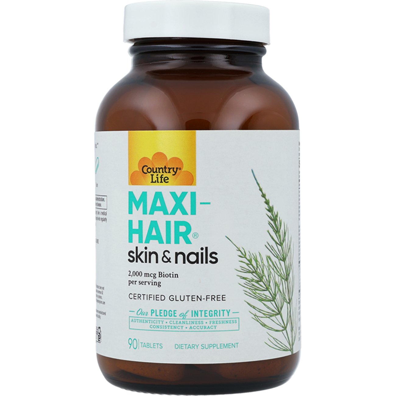 Country Life Maxi-Hair Maxi-Hair Skin & Nails Tablets - Shop Diet ...