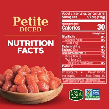 Hunt's Petite Diced Tomatoes, 14.5 oz