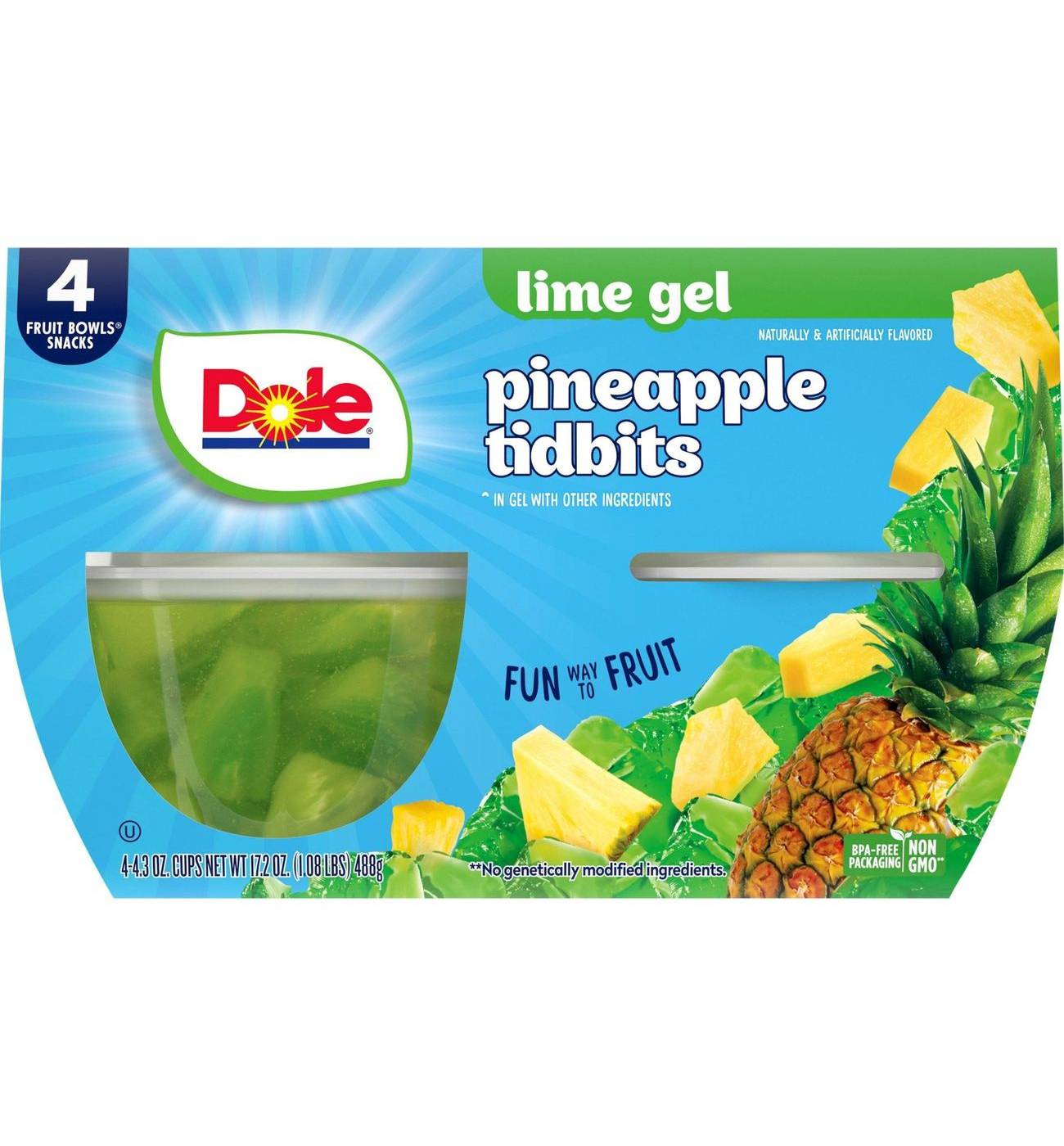 dole jello fruit cups