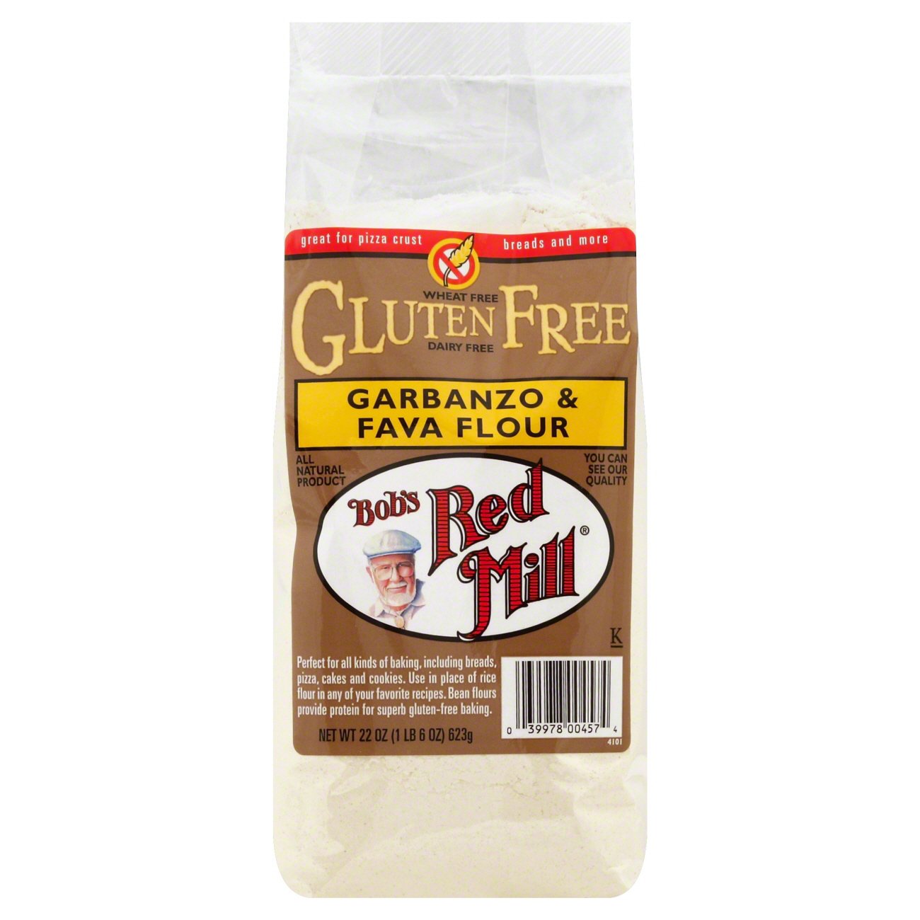 Bob's Red Mill Gluten Free Garbanzo & Fava Flour Shop Flour at HEB