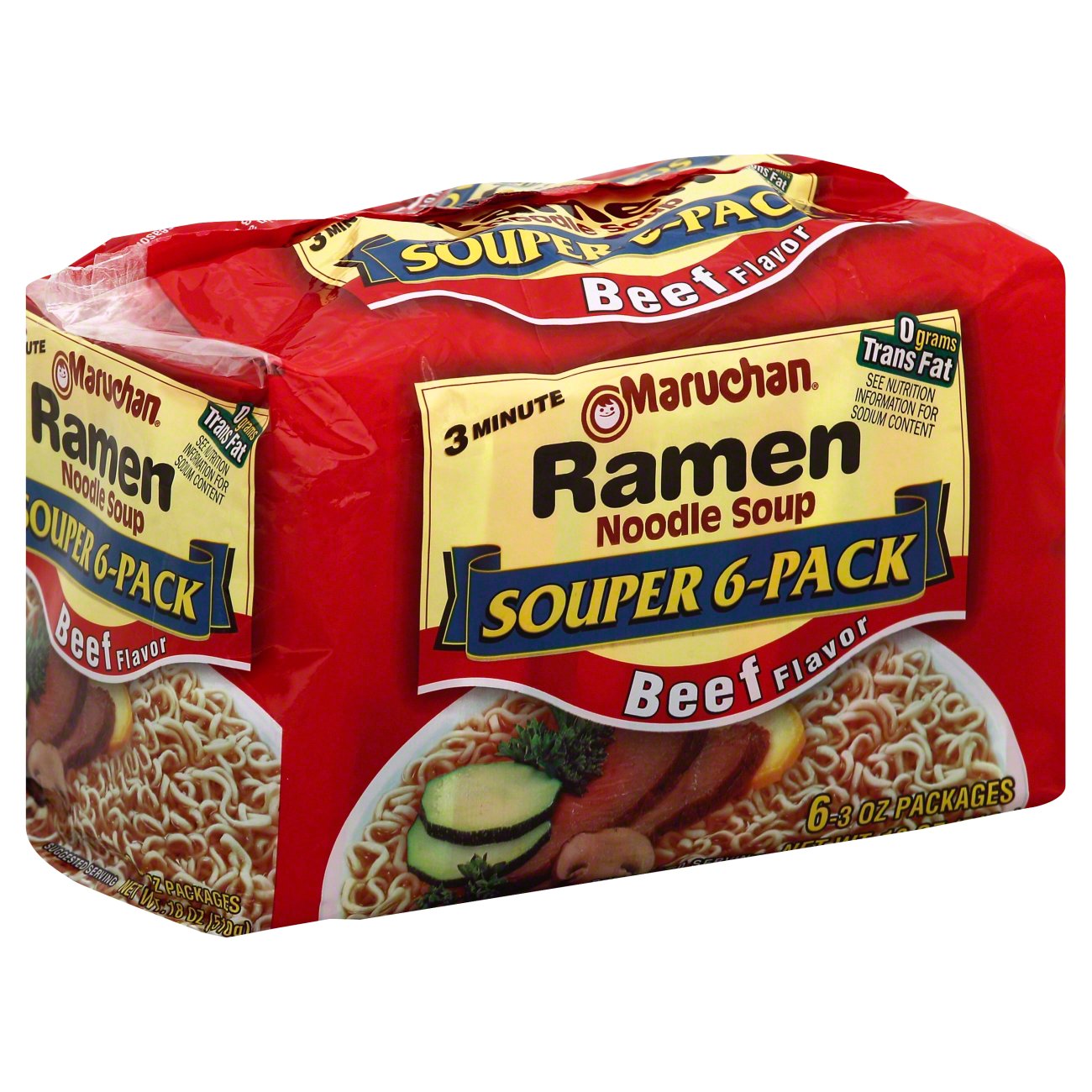 Maruchan Beef Flavor Ramen Noodle Soup - Shop Soups & Chili at H-E-B