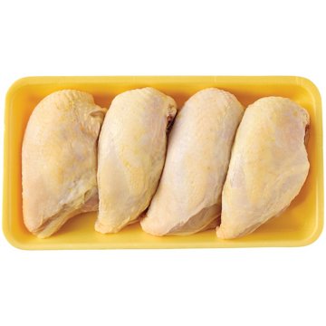 Hill Country Fare Bone In Split Chicken Breasts, Value Pack, Avg. 5.25 lbs