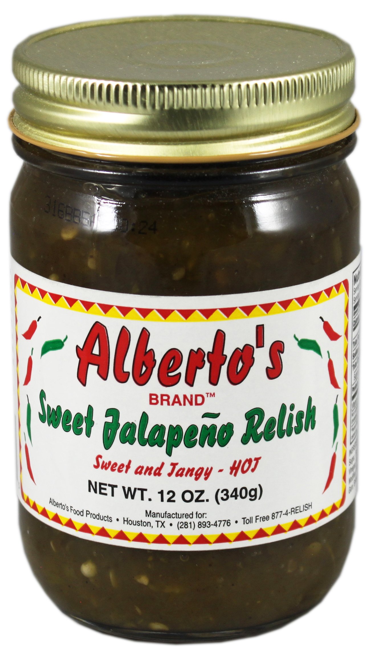 Albertos Sweet Jalapeno Relish Hot Shop Relish Chutney At H E B