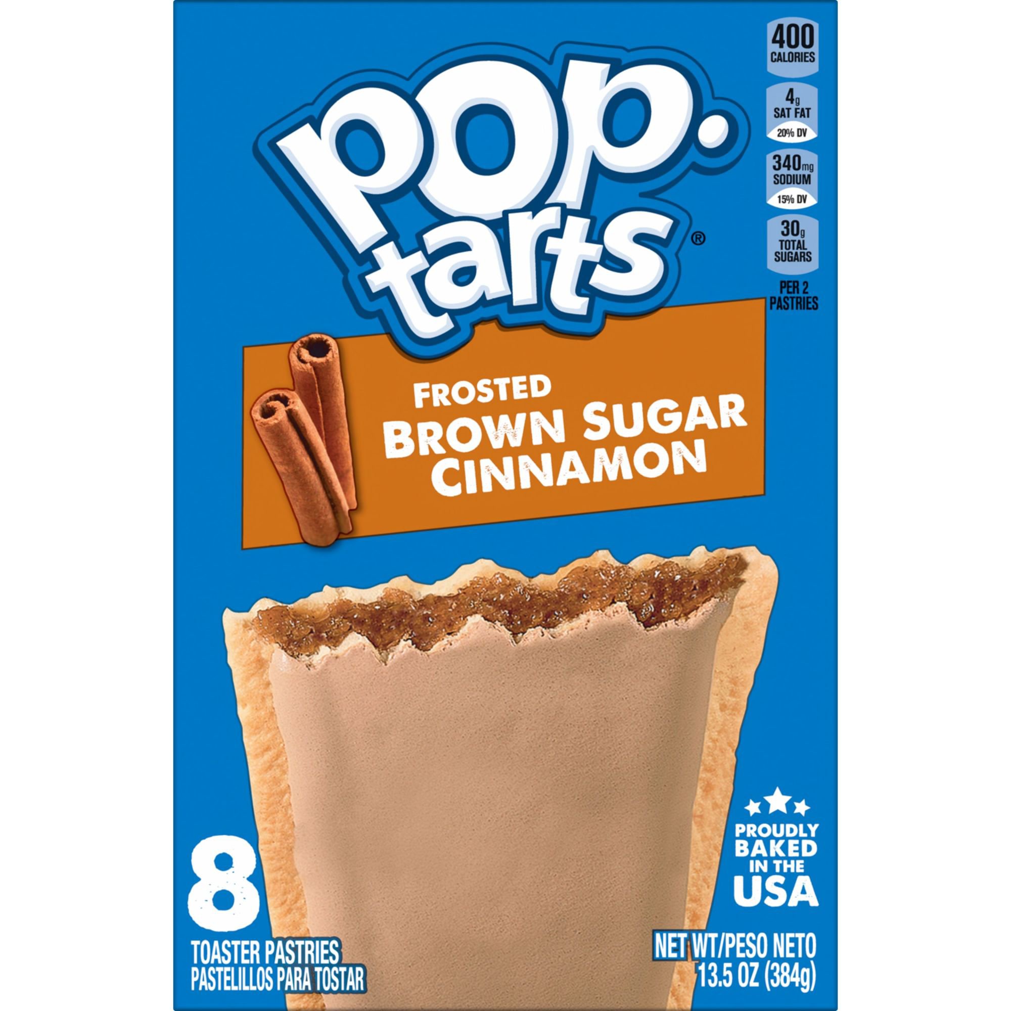 Pop-Tarts Frosted Brown Sugar Cinnamon Toaster Pastries - Shop Toaster ...