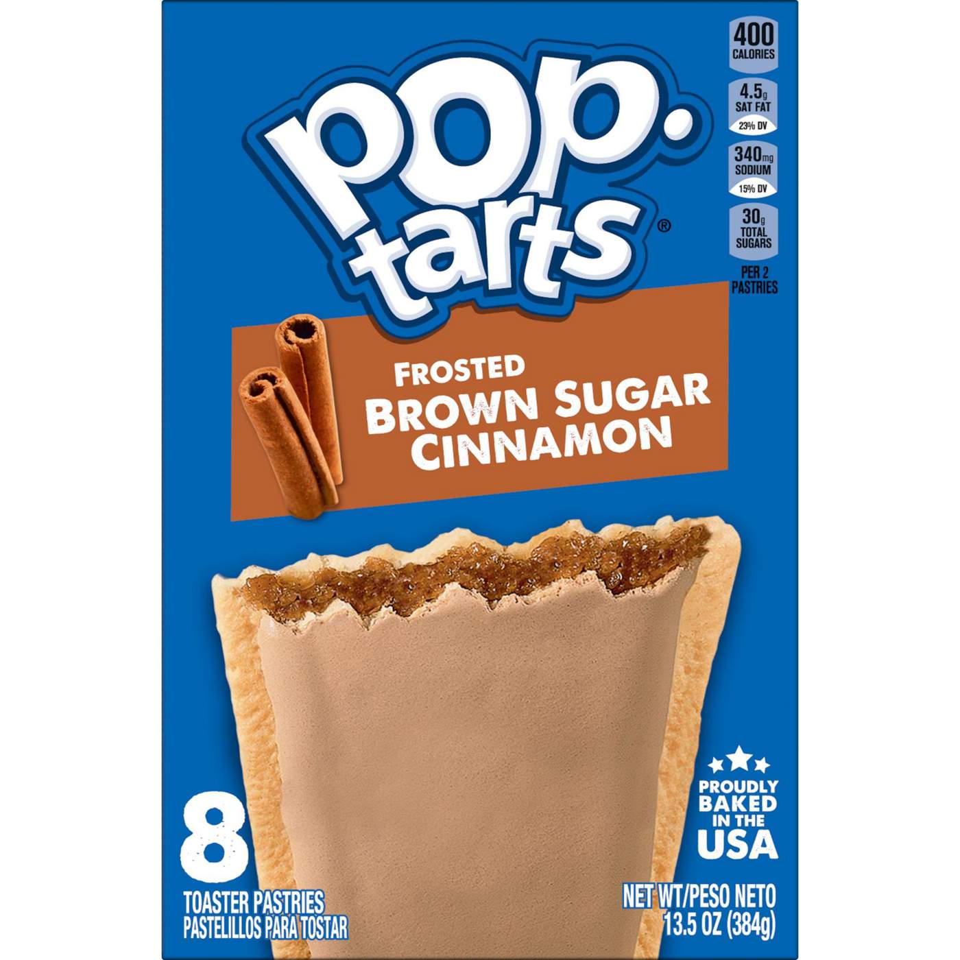 Pop-Tarts Frosted Brown Sugar Cinnamon Toaster Pastries; image 3 of 12