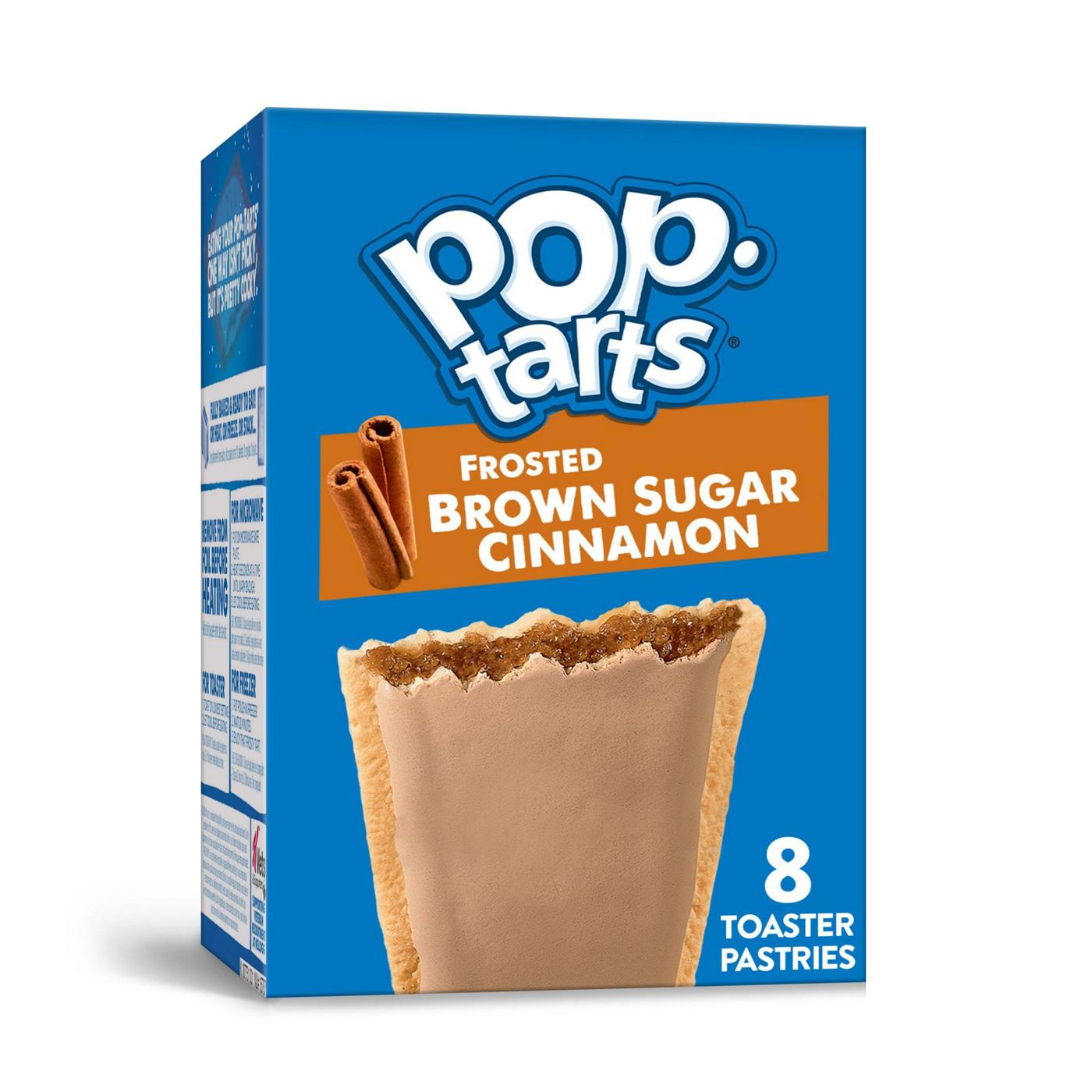 Pop-Tarts Frosted Brown Sugar Cinnamon Toaster Pastries; image 1 of 12