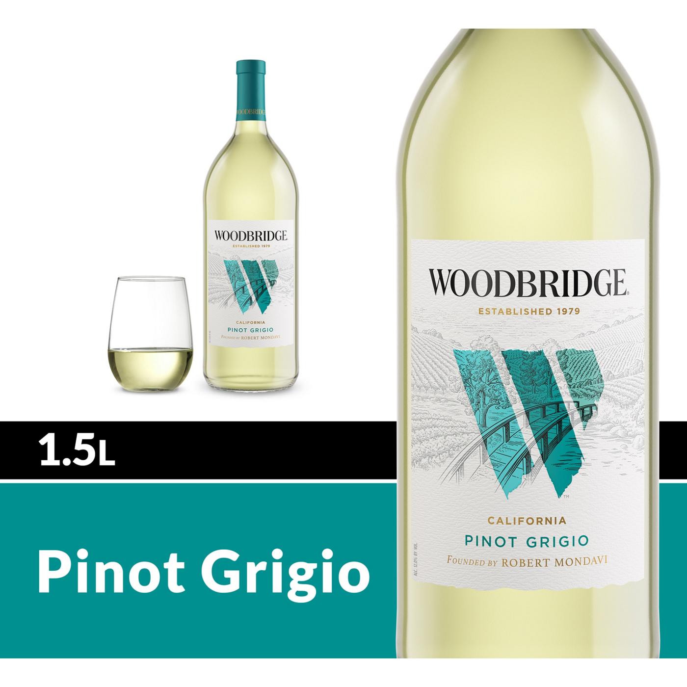 Woodbridge Pinot Grigio White Wine 1.5 L Bottle; image 6 of 10