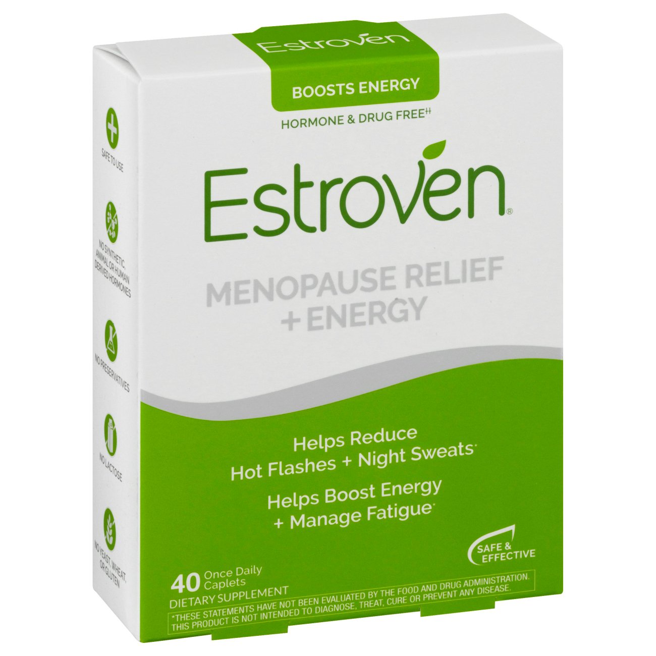 Estroven Energy MultiSymptom Menopause Relief Caplets Shop Vitamins