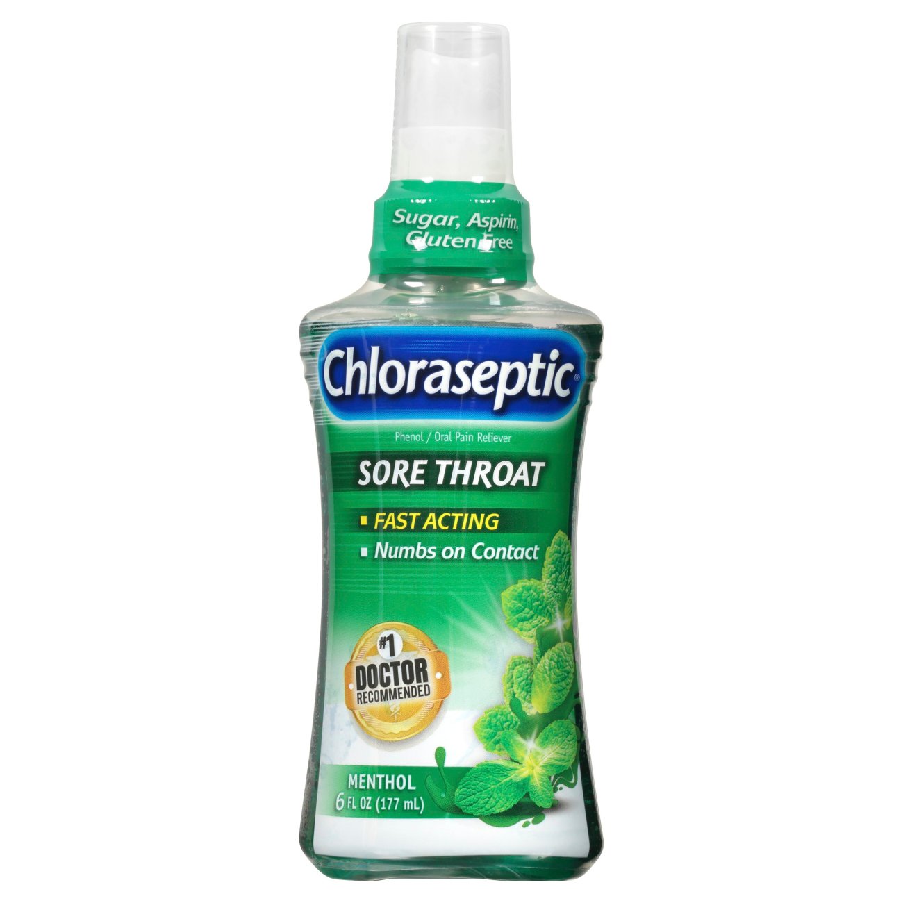 Chloraseptic Menthol Sore Throat Spray Shop Cough, cold & flu at HEB