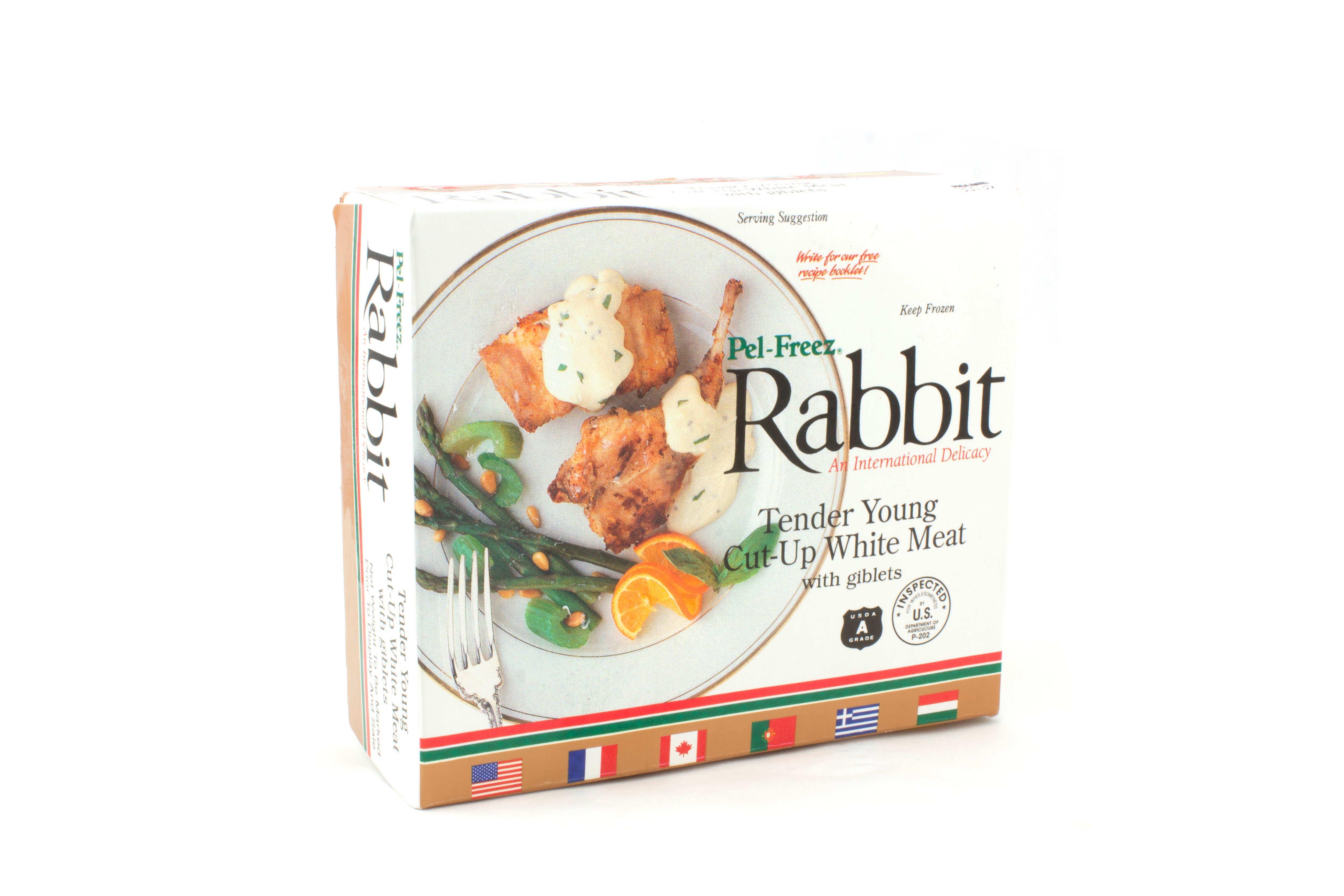 Previously Frozen Rabbit Cut up Shop Rabbit at HEB