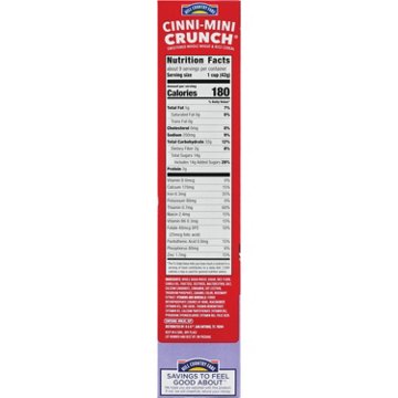 Hill Country Fare Cinni Mini Crunch Cereal, 12.8 oz
