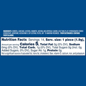 Orbit Peppermint Sugar Free Chewing Gum, 14 pc
