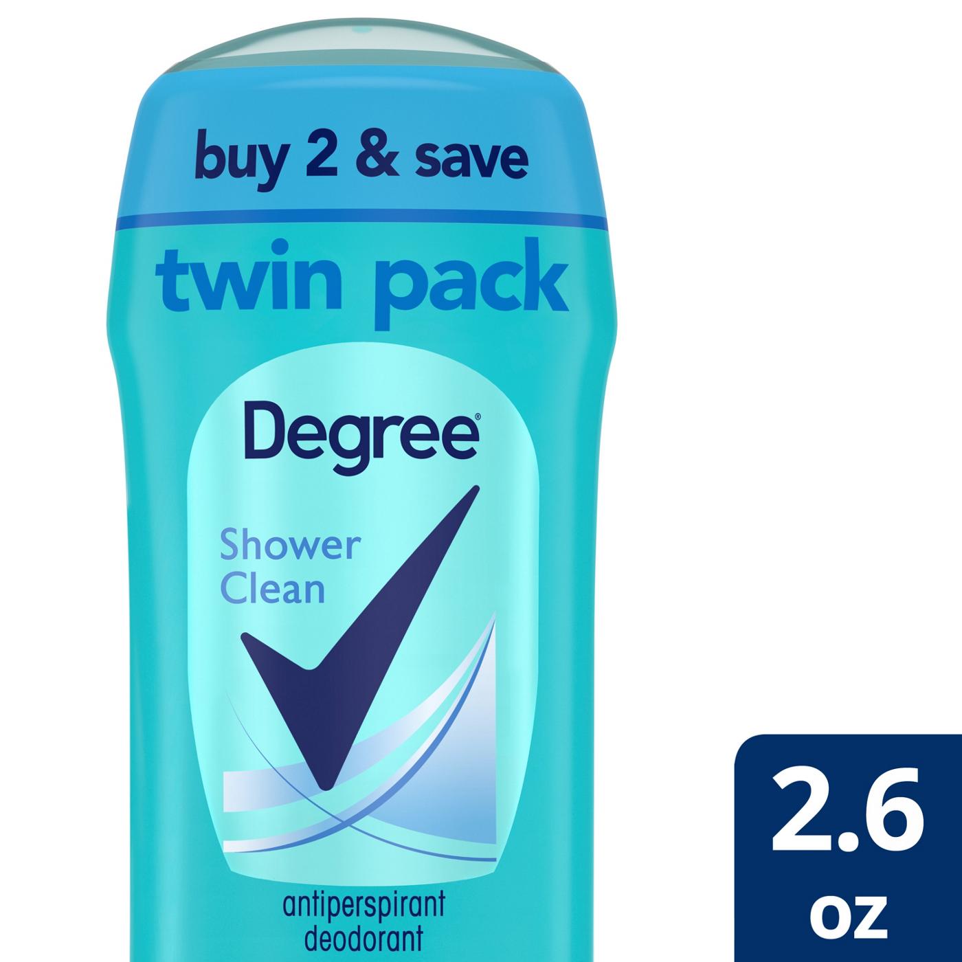 Degree Antiperspirant Deodorant Shower Clean; image 3 of 5