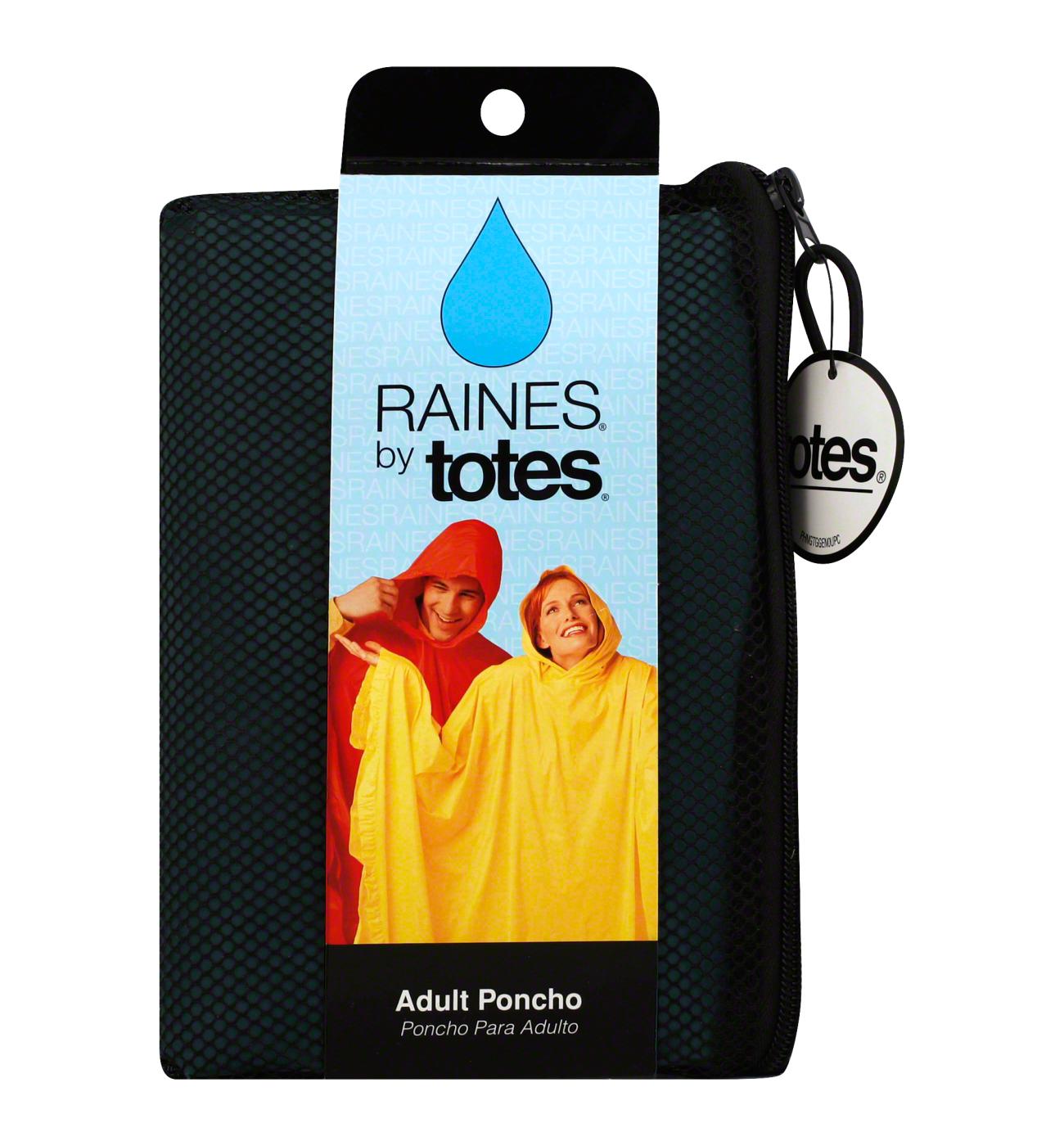 Raines by Totes Adult Poncho, Assorted Colors; image 1 of 2