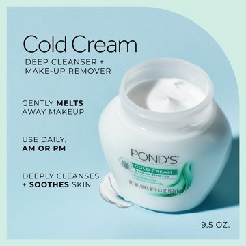 Pond's Cold Cream Hydrating Makeup Remover Deep Cleanser