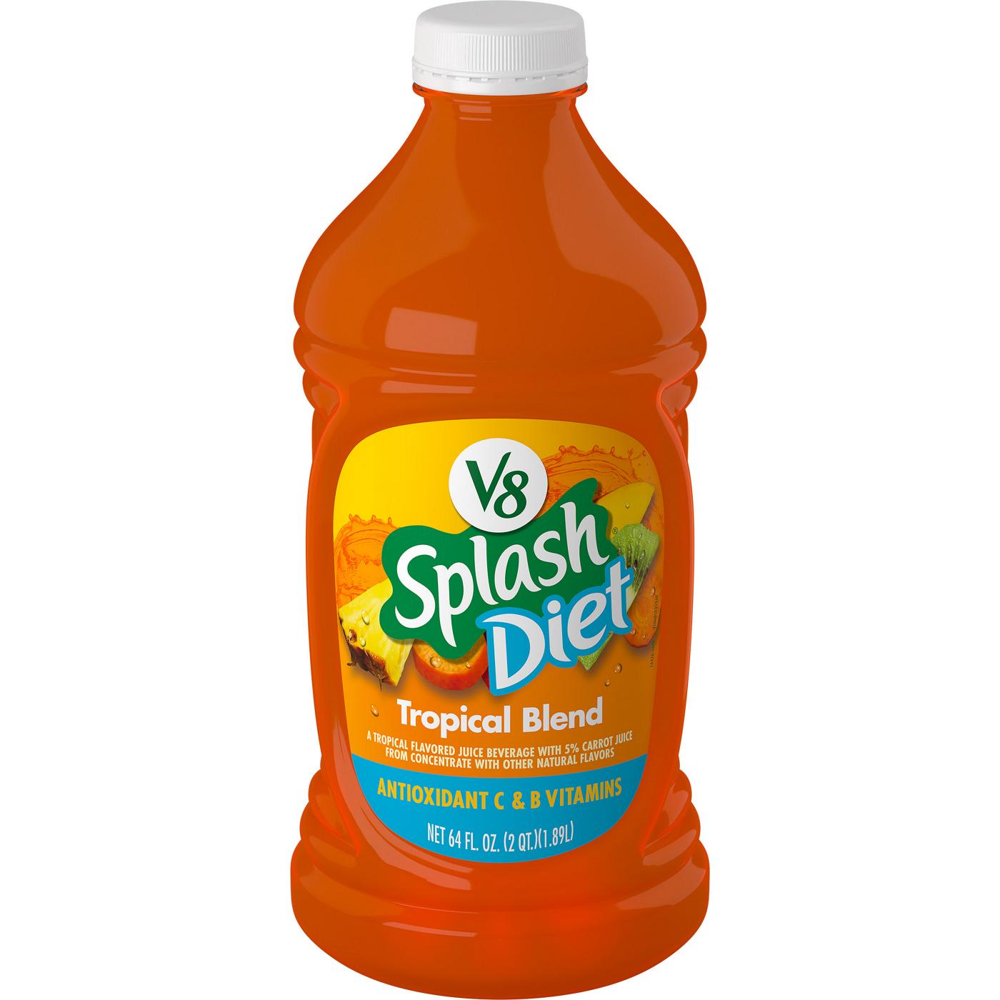 V8 Splash Diet Tropical Blend Flavored Juice Beverage; image 1 of 6