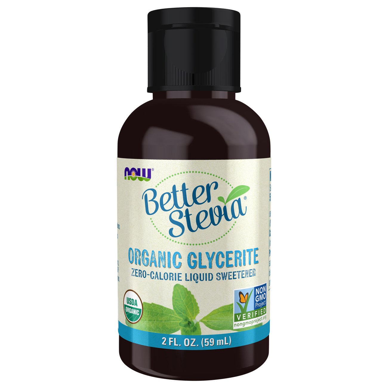 NOW Better Stevia Glycerite Shop Sugar Substitutes at HEB