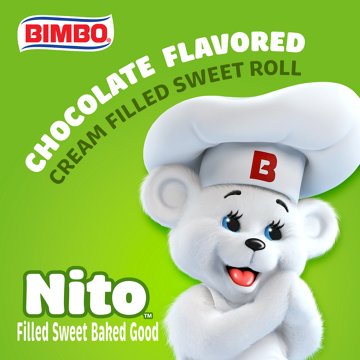 Bimbo Nito Chocolate Crème-Filled Sweet Baked Good, 4 ct