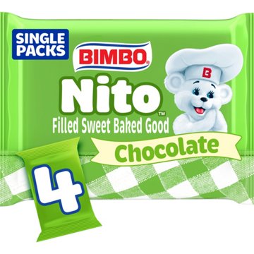 Bimbo Nito Chocolate Crème-Filled Sweet Baked Good