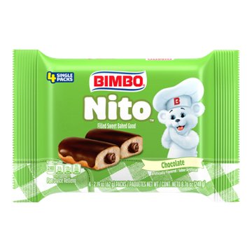 Bimbo Nito Chocolate Crème-Filled Sweet Baked Good