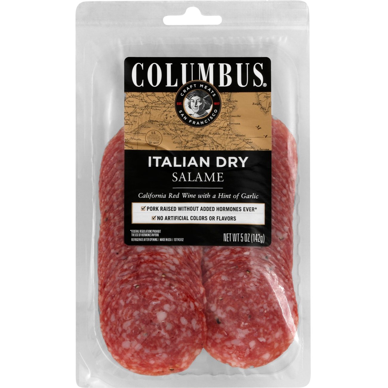 Columbus Italian Dry Salame Shop Meat at HEB