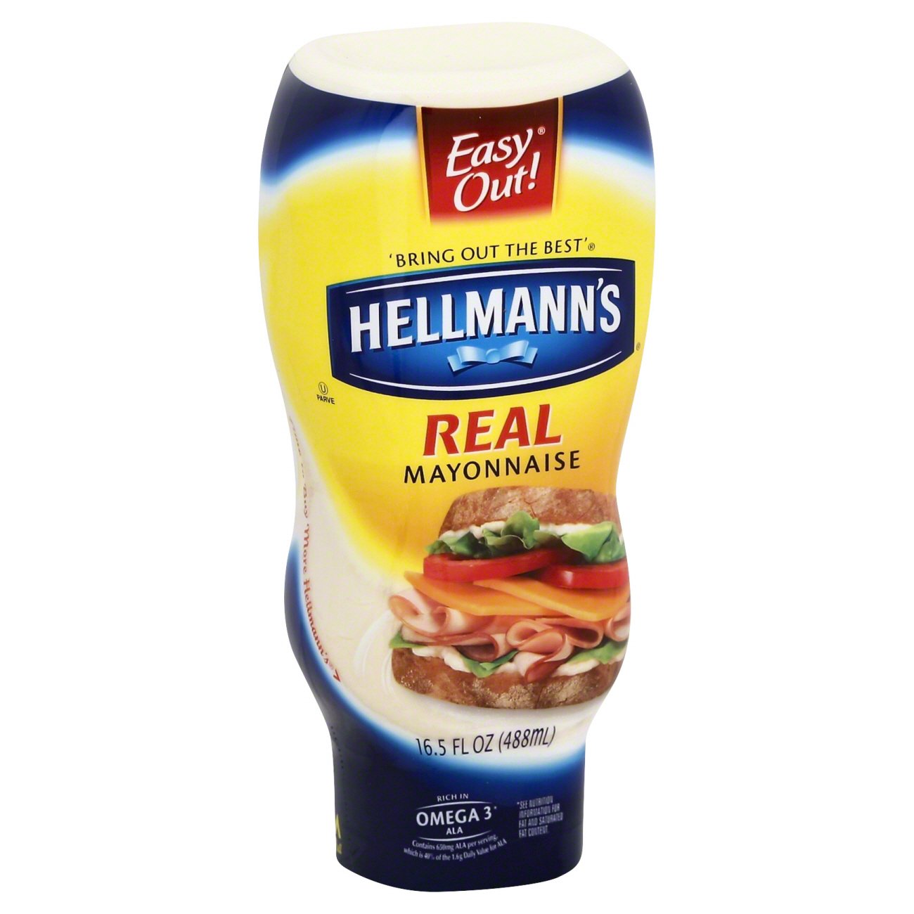 Hellmann's Real Mayonnaise Squeeze Bottle Shop Mayonnaise & Spreads