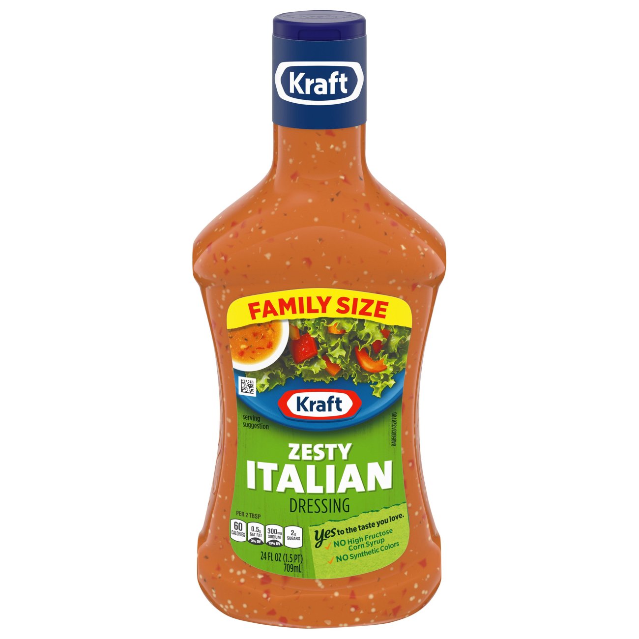 Kraft Zesty Italian Dressing Shop Salad Dressings at HEB