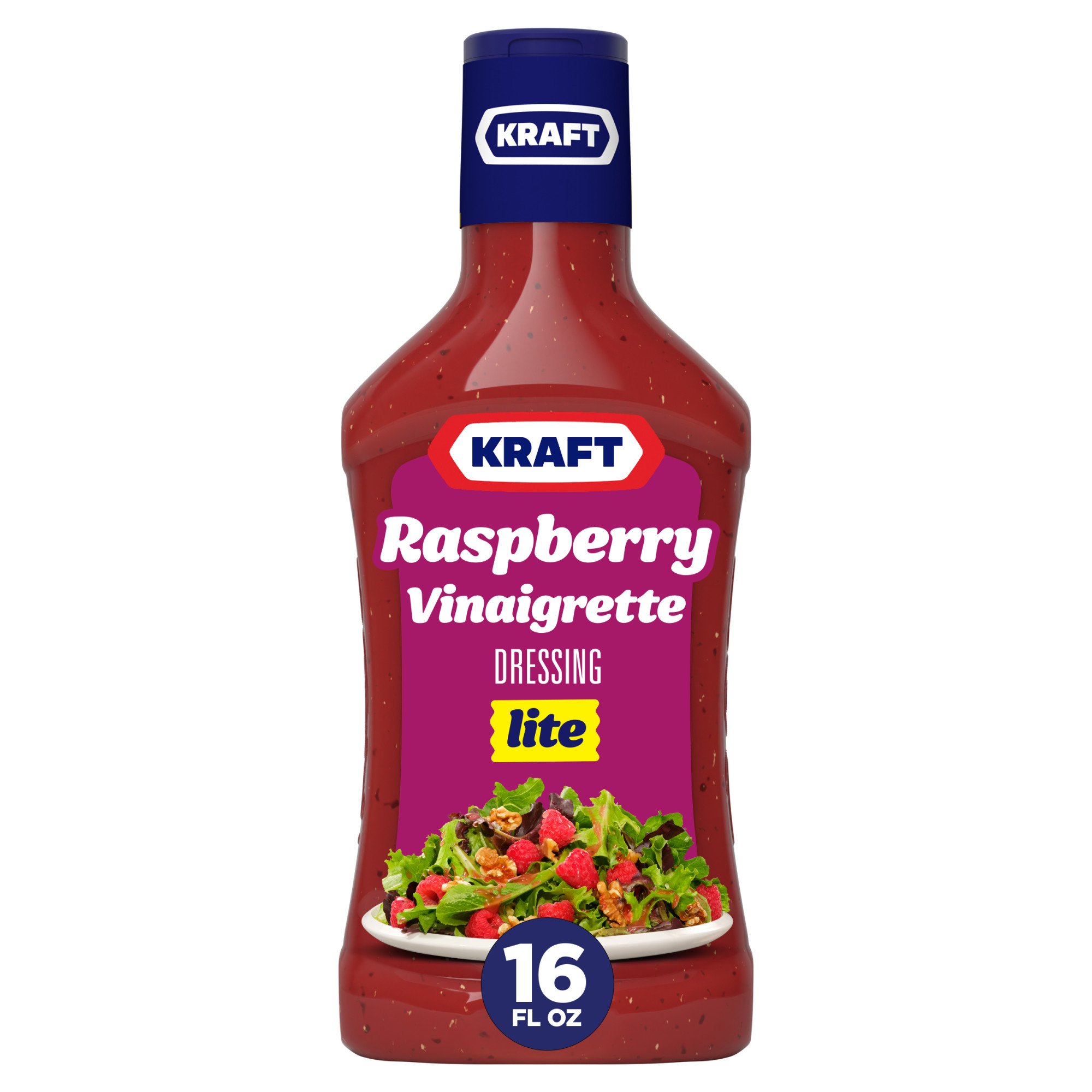 Kraft Lite Raspberry Vinaigrette Shop Salad Dressings At H E B