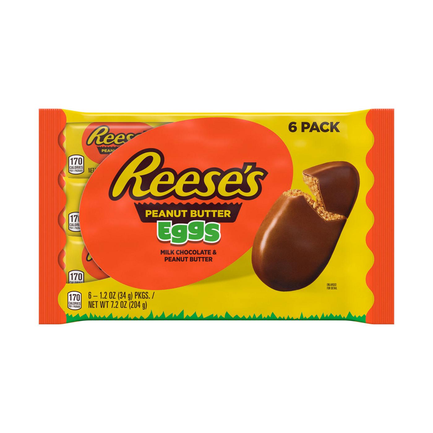 Reese's Milk Chocolate Peanut Butter Eggs Easter Candy; image 1 of 7