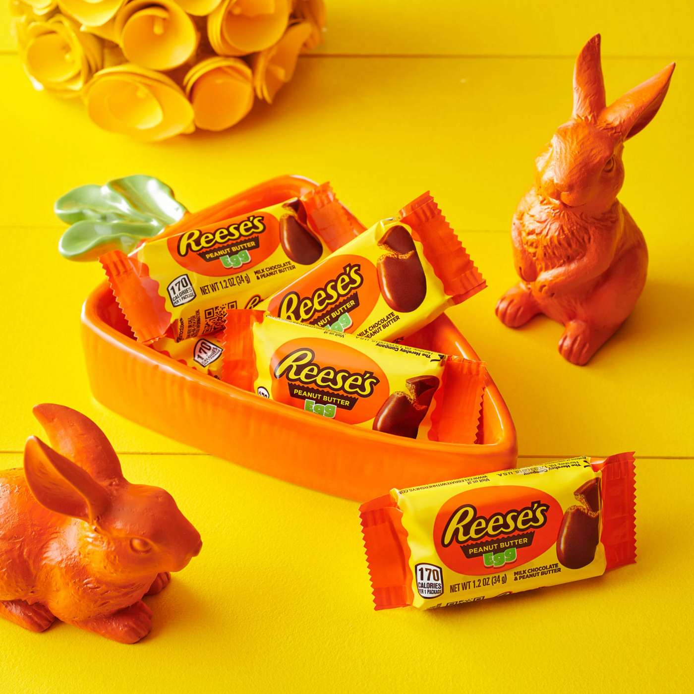 Reese's Milk Chocolate Peanut Butter Eggs Easter Candy; image 6 of 7