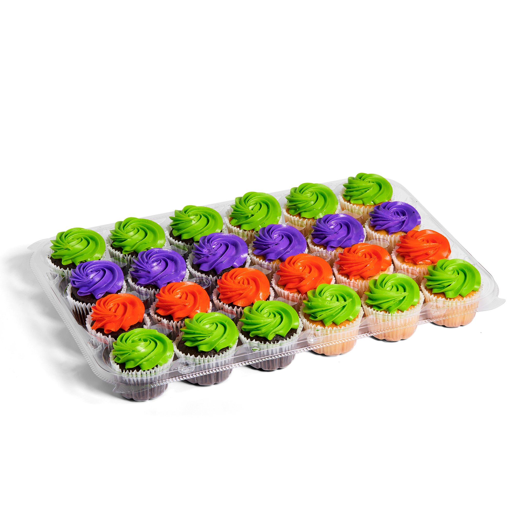 HEB Bakery White & Chocolate American Flag Cupcakes Shop Standard