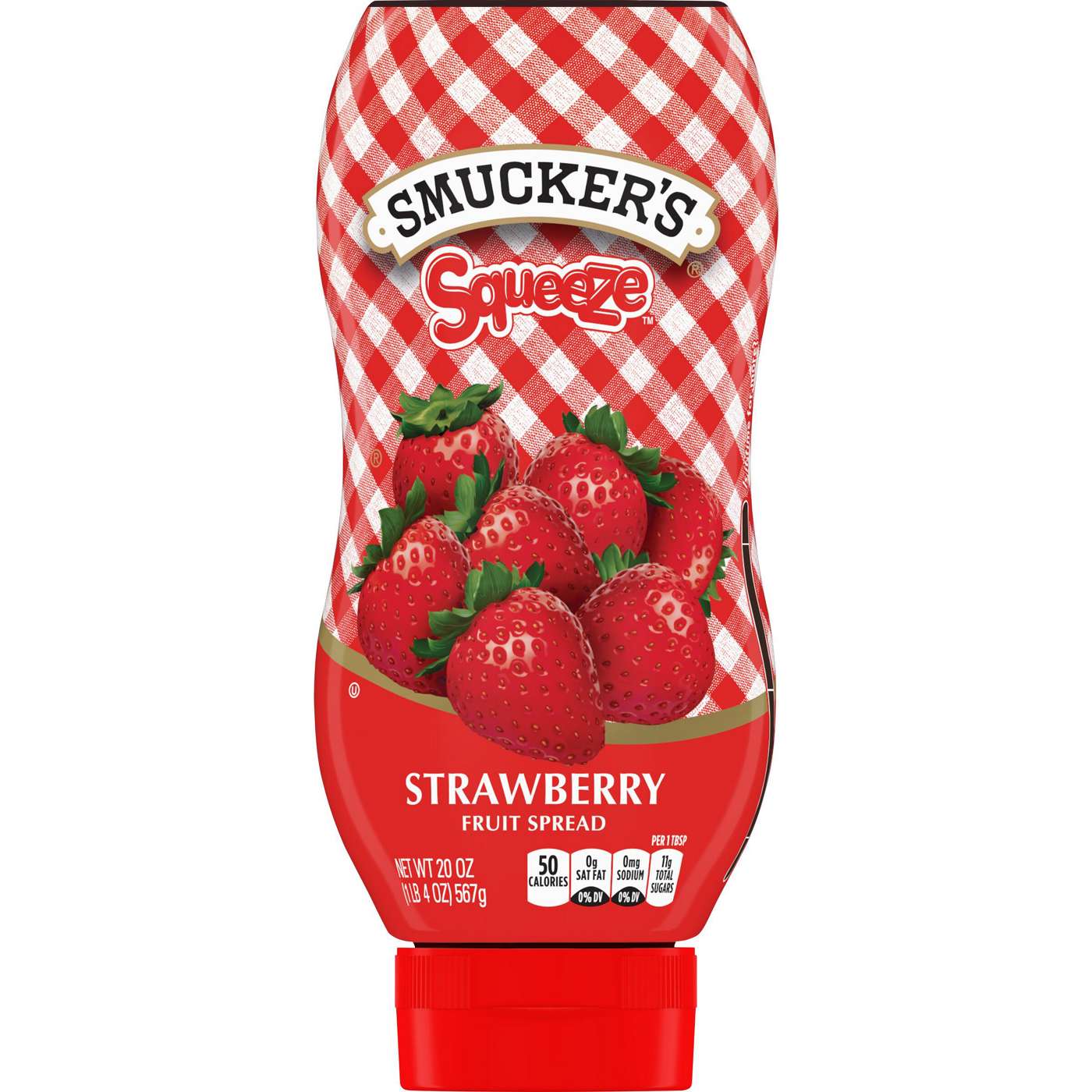 Smucker's Squeeze Strawberry Fruit Spread; image 1 of 3