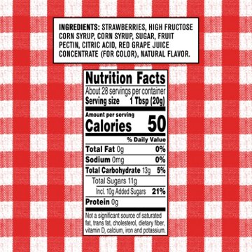 Smucker's Squeeze Strawberry Fruit Spread, 20 oz