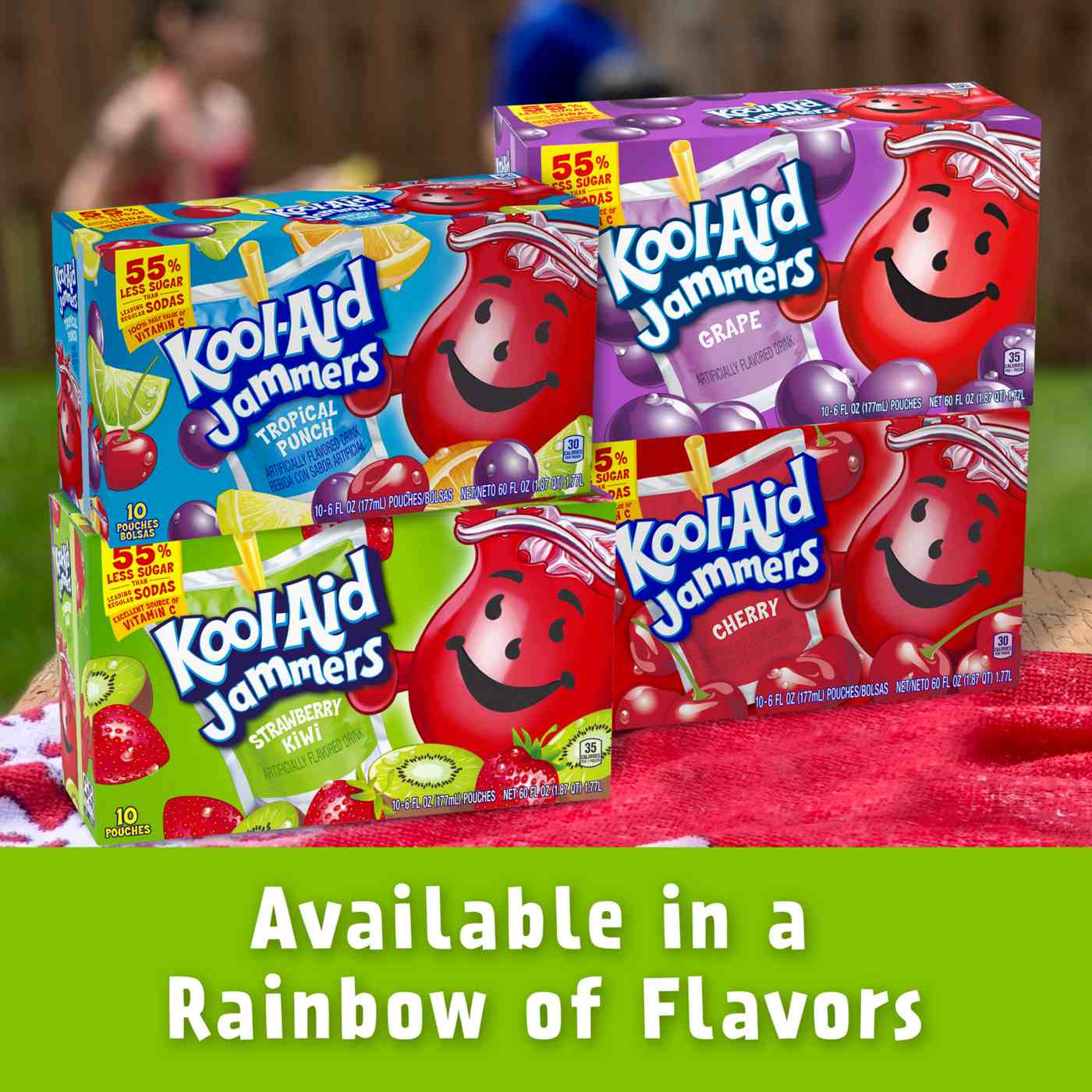 Kool-Aid Jammers Strawberry Kiwi Flavored Drink 6 oz Pouches; image 4 of 7