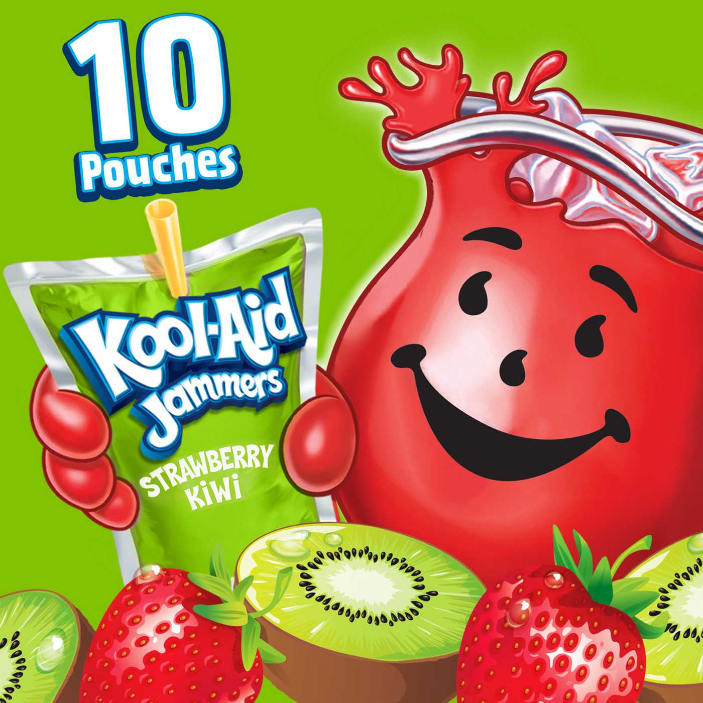 Kool-Aid Jammers Strawberry Kiwi Flavored Drink 6 oz Pouches; image 5 of 7