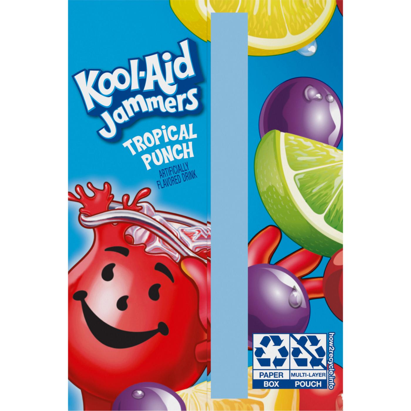 Kool-Aid Jammers Tropical Punch Flavored Drink 6 oz Pouches; image 2 of 9