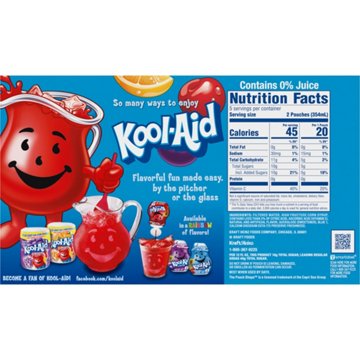 Kool-Aid Jammers Tropical Punch 10 pk Pouches, 6 oz