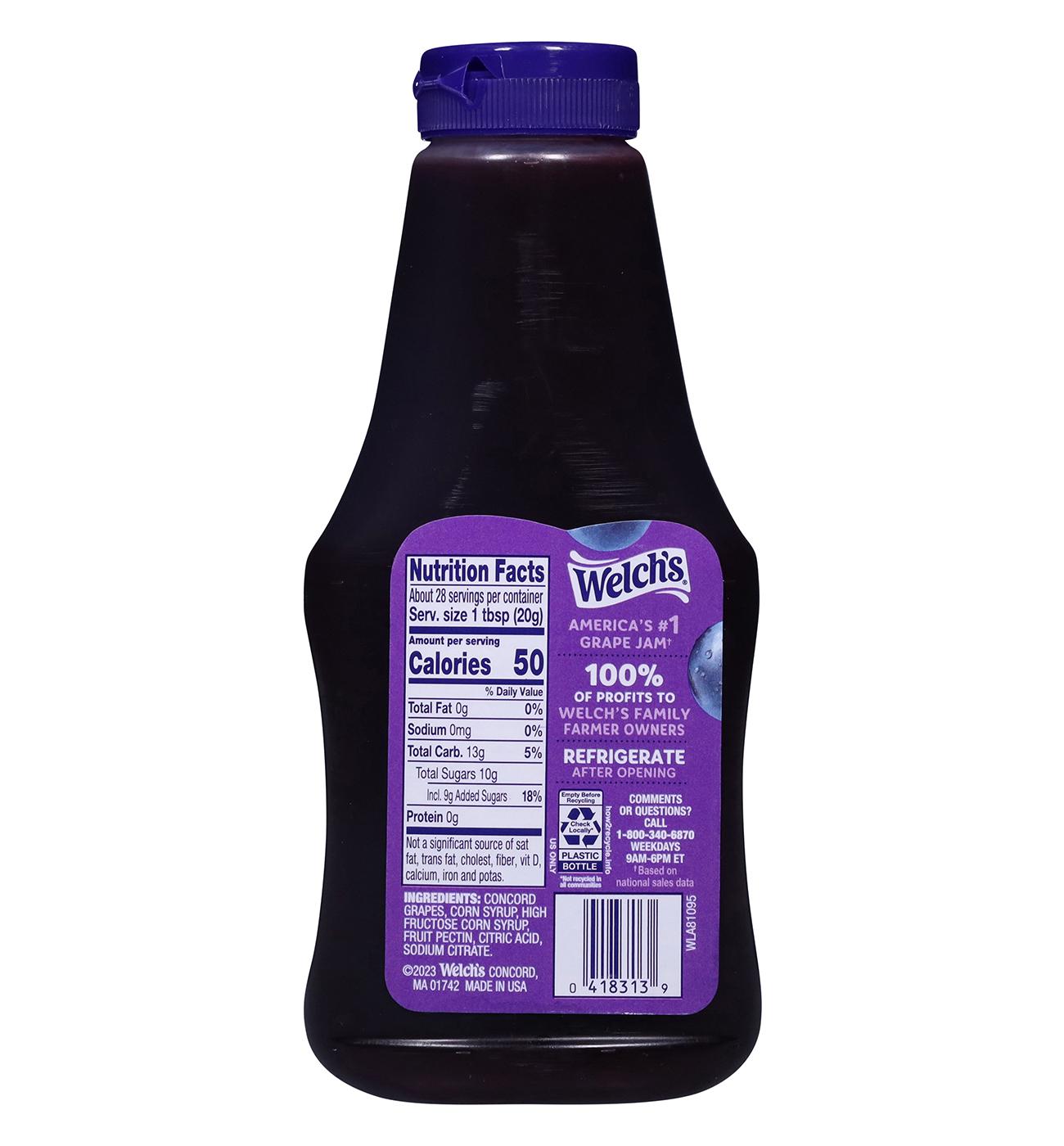 Welch's Concord Grape Jam; image 2 of 3