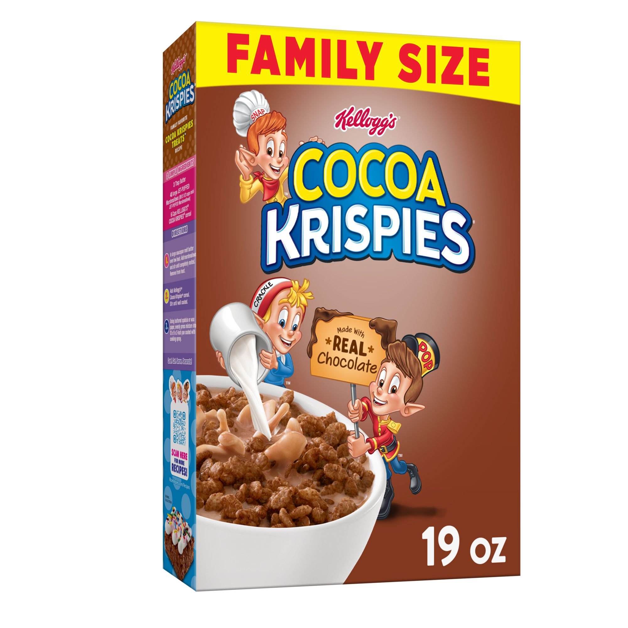 Kellogg's Cocoa Krispies Breakfast Cereal - Shop Cereal at H-E-B