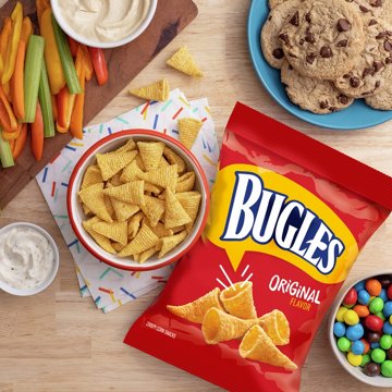 Bugles Original Crispy Corn Snacks