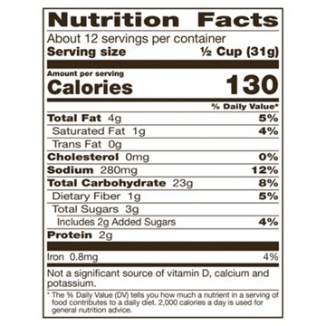 Chex Mix Cheddar Snack Mix - Family Size