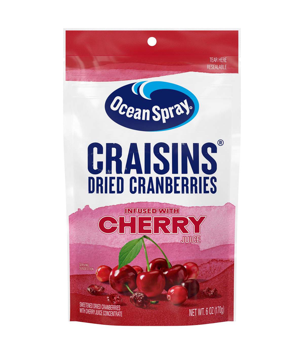 Ocean Spray Craisins Infused with Cherry Juice; image 1 of 8