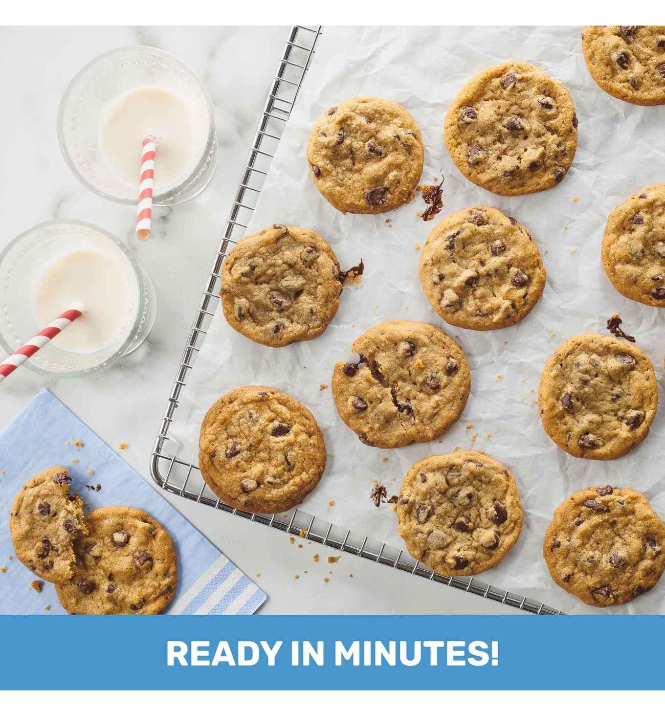 Pillsbury Ready to Eat or Bake Cookie Dough - Chocolate Chunk & Chip; image 3 of 6