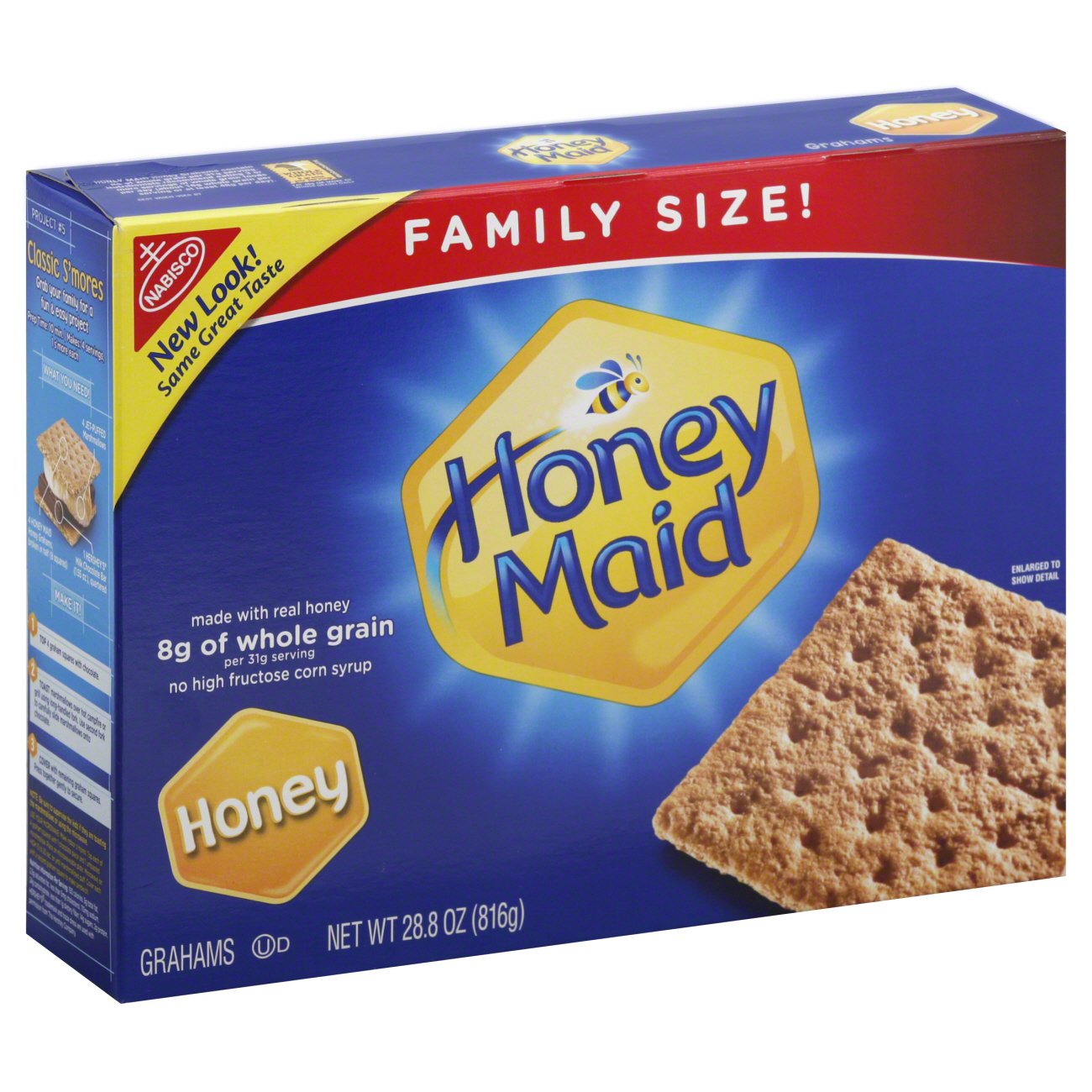 Nabisco Honey Maid Honey Grahams Family Size! Shop Cookies at HEB