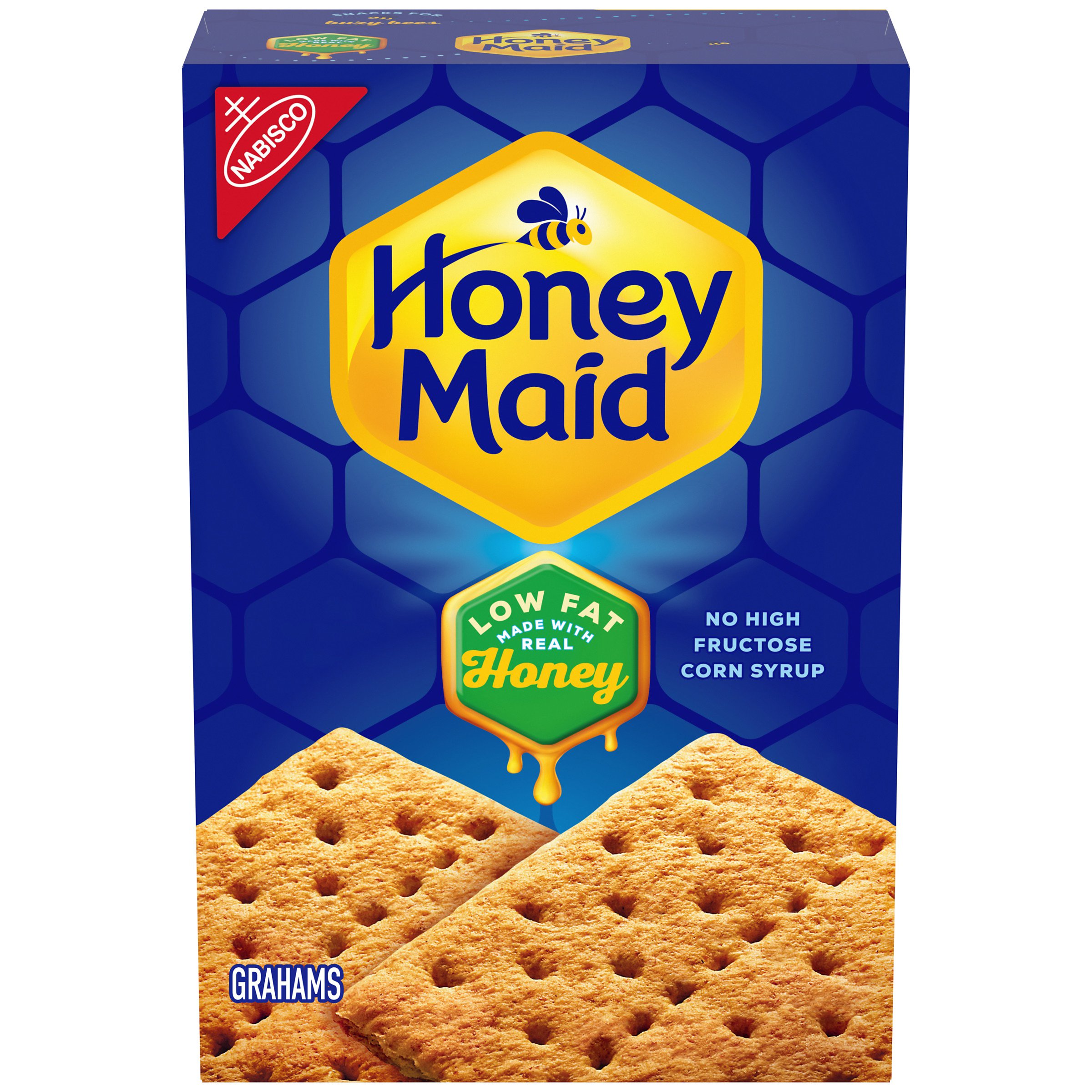 Nabisco Honey Maid Low Fat Honey Grahams Shop Cookies At H E B 6687